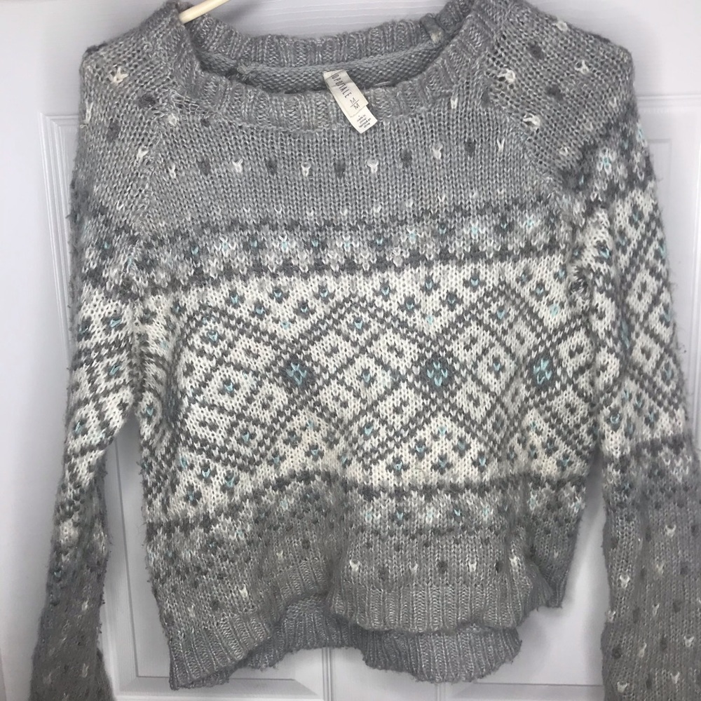 Gray Sweater